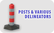 Traffic Bollards, Delineators and Flexible Posts
