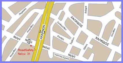road safety map